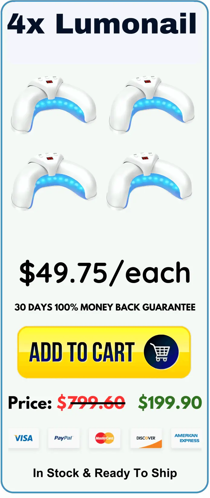 Lumonail offer package price 